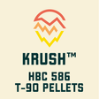 Krush HBC 586 hop pellet profile